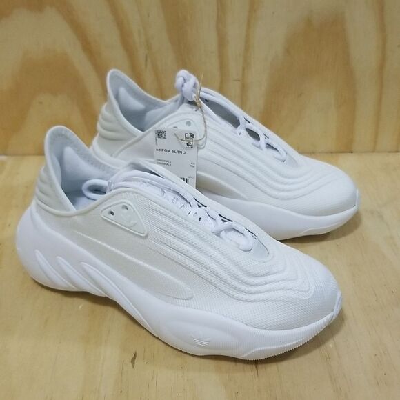 Brand new Adidas AdiFOM SLTN White HP6481 Sneakers Wmn's sz 7 / Mens size 5 - Picture 1 of 8